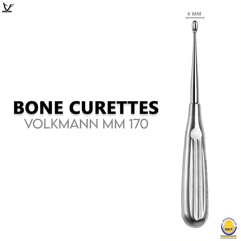 BONE CURETTES SCALA 1:1 VOLKMANN
