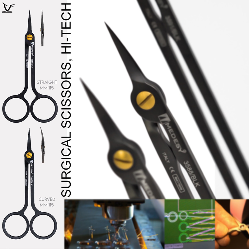 SCISSOR HI-TECH mm115 BLACK