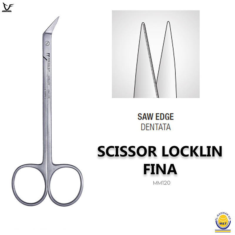 SCISSOR LOCKLIN FINA mm120